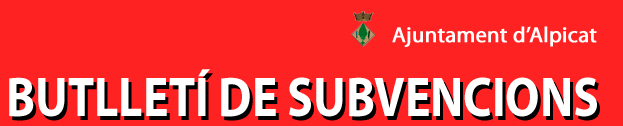 Servei d'Ajuts i Subvencions de l'Ajuntament d'Alpicat